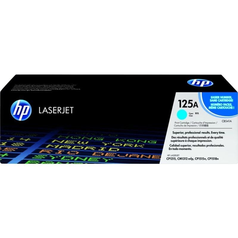 HP 125A TONER HP125A CIAN (CB541A)
