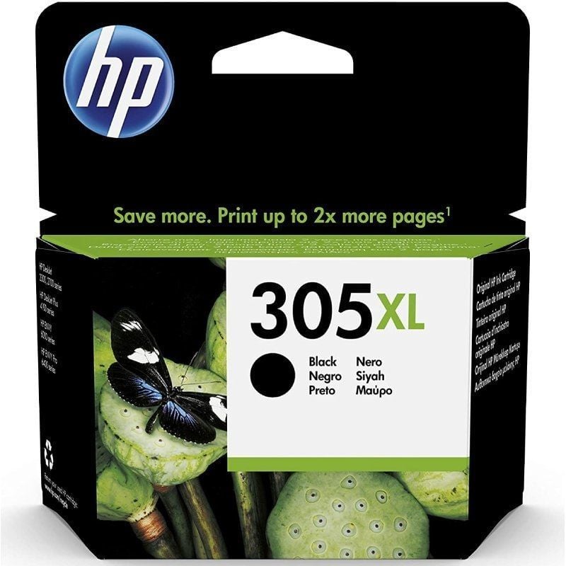 HP Nº 305XL NEGRO ALTA CAPACIDAD (3YM62AE)