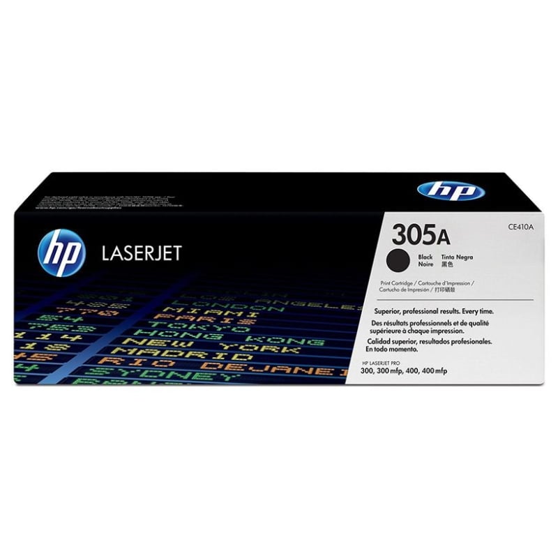 HP 305A TONER HP305A NEGRO (CE410A)