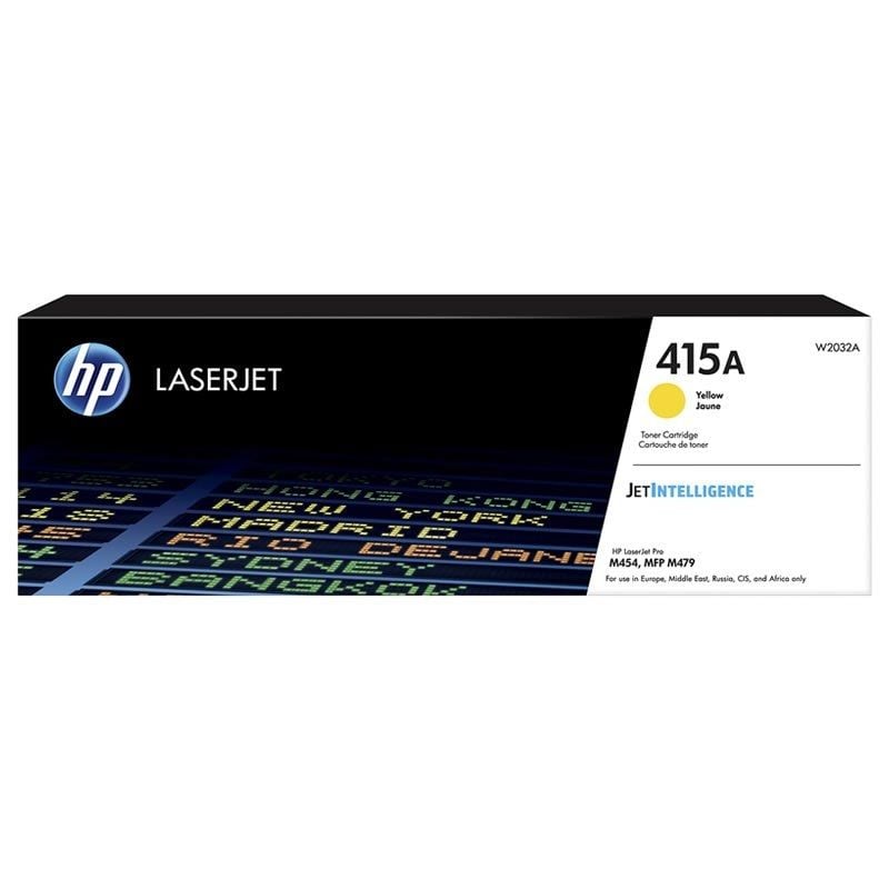 HP Cartucho de tóner Original LaserJet 415A amarillo