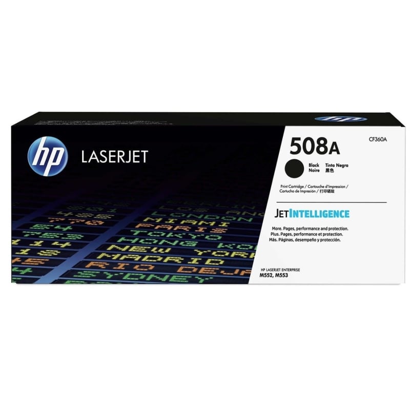 HP 508A TONER HP508A NEGRO (CF360A)