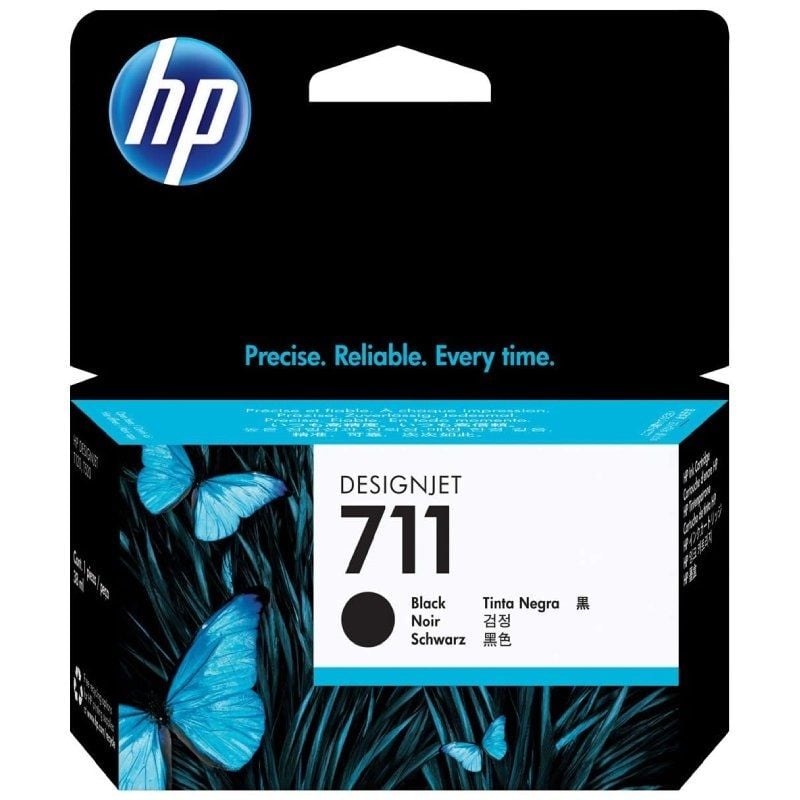 HP Cartucho de tinta DesignJet 711 negro de 38 ml