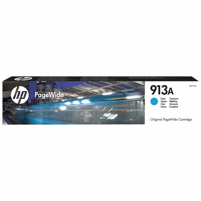 HP 913A CARTUCHO DE TINTA HP913A CIAN (F6T77AE)