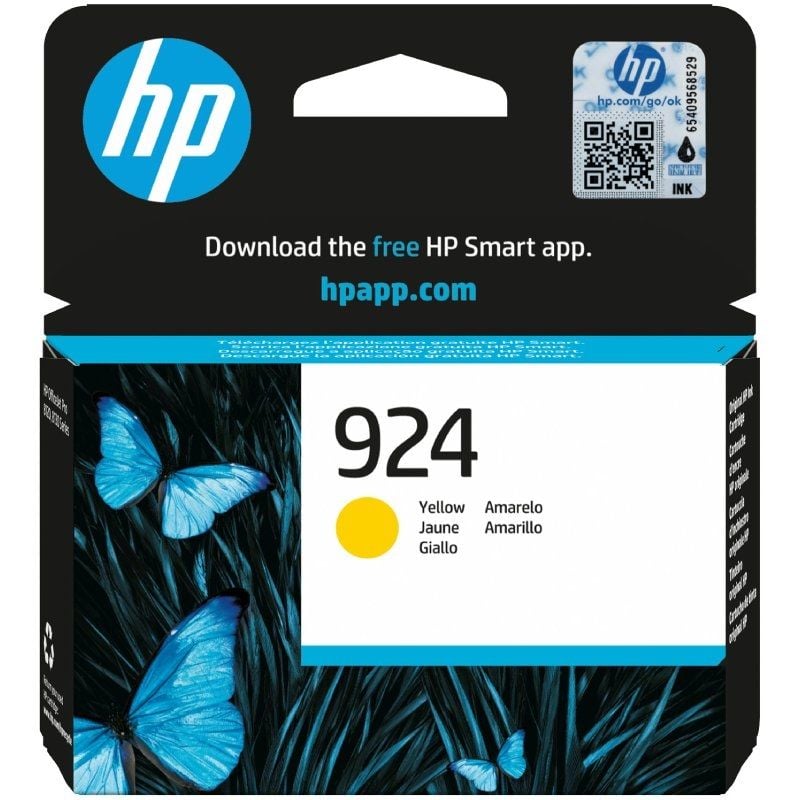 HP Cartucho de Tinta Original 924 amarillo