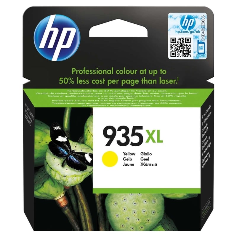 HP 935XL CARTUCHO DE TINTA HP935XL AMARILLO (C2P26AE)