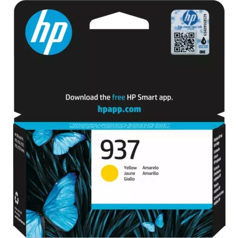 HP Cartucho de Tinta Original 937 amarillo