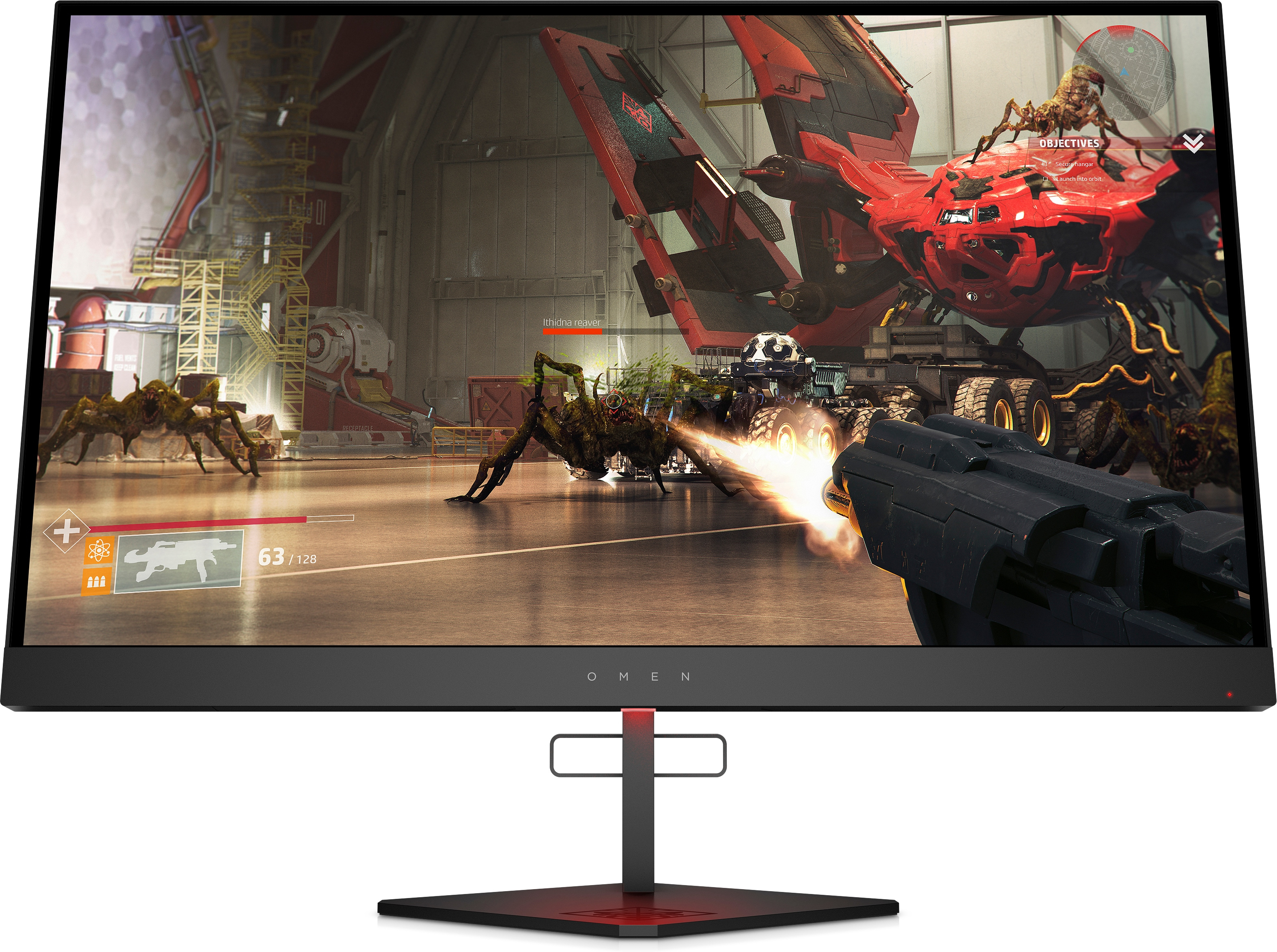 Hp omen 27 pulgadas 27 hdr 1ms - qhd - 16:9 - 1000:1 - 240hz - hdmi - display port - usb - vesa