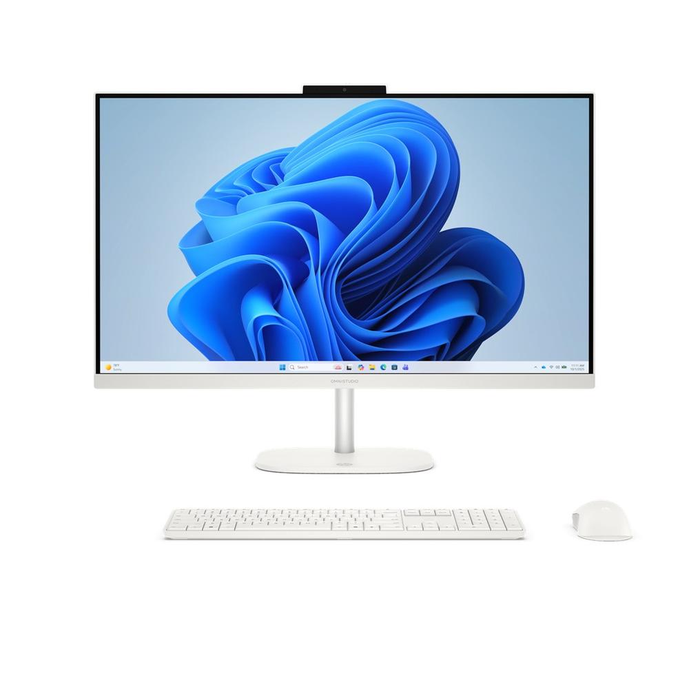 Hp omnistudio 27 - cu0022ns 27 pulgadas core 5 - 120u - 16gb - ssd 1tb - freedos - blanco