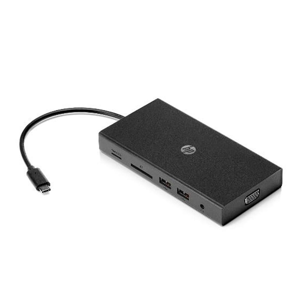 Hp travel usb c multi port hub
