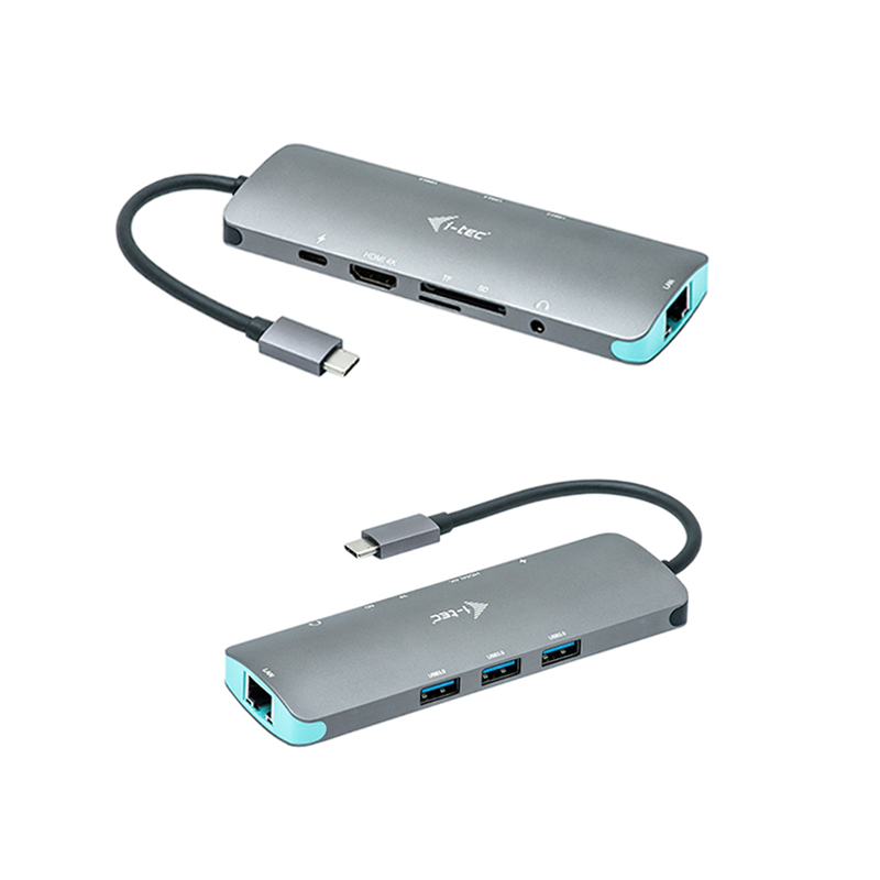 I - tec usb - c 4k con lan y power delivery 100w