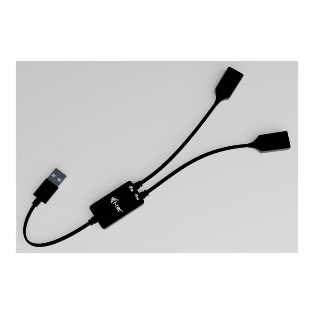I - tec usb tipo a 2 en 1 u3cblhub2a