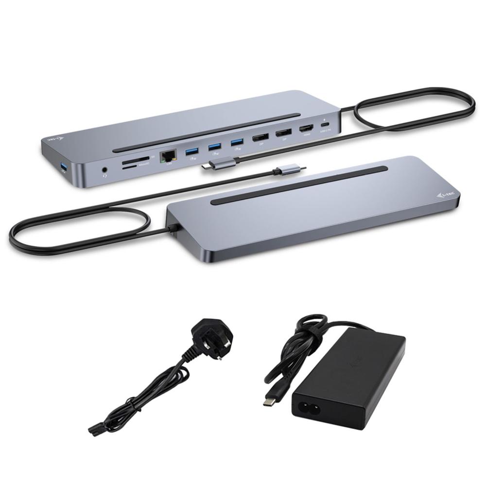 I - tec usb tipo c 12 en 1 + cargador 100w