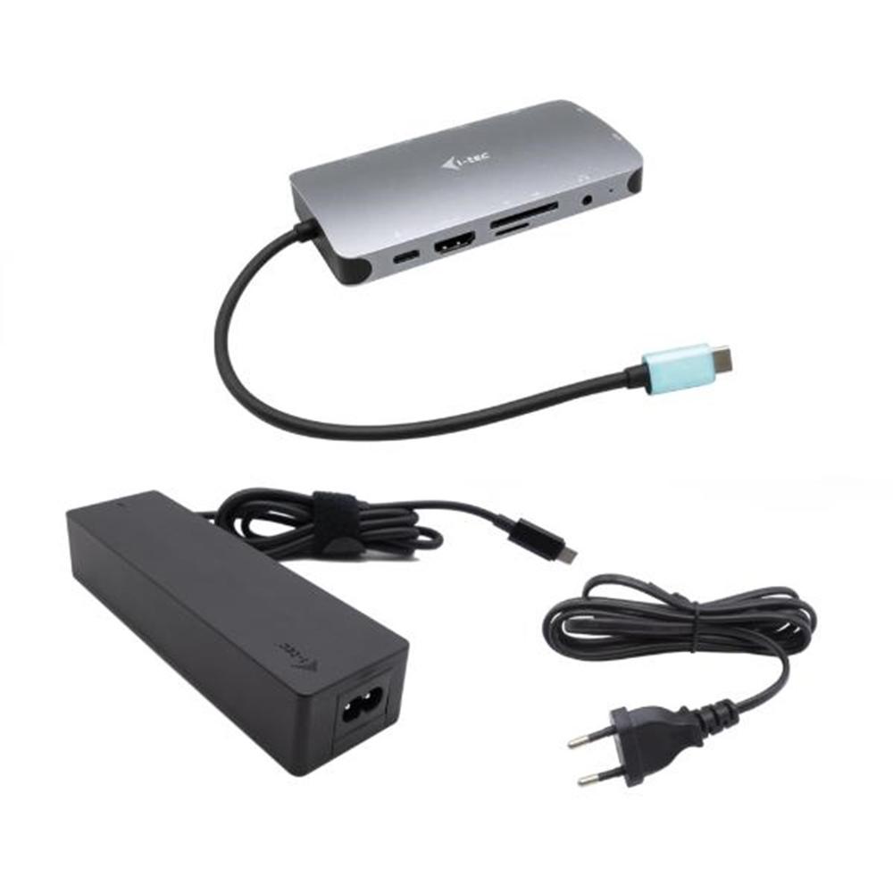 I - tec usb tipo c 11 en 1 + cargador 100w