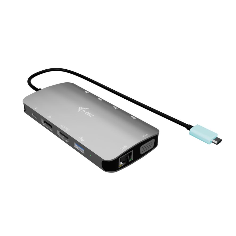 I - tec usb tipo c 10 en 1 + cargador universal 100w