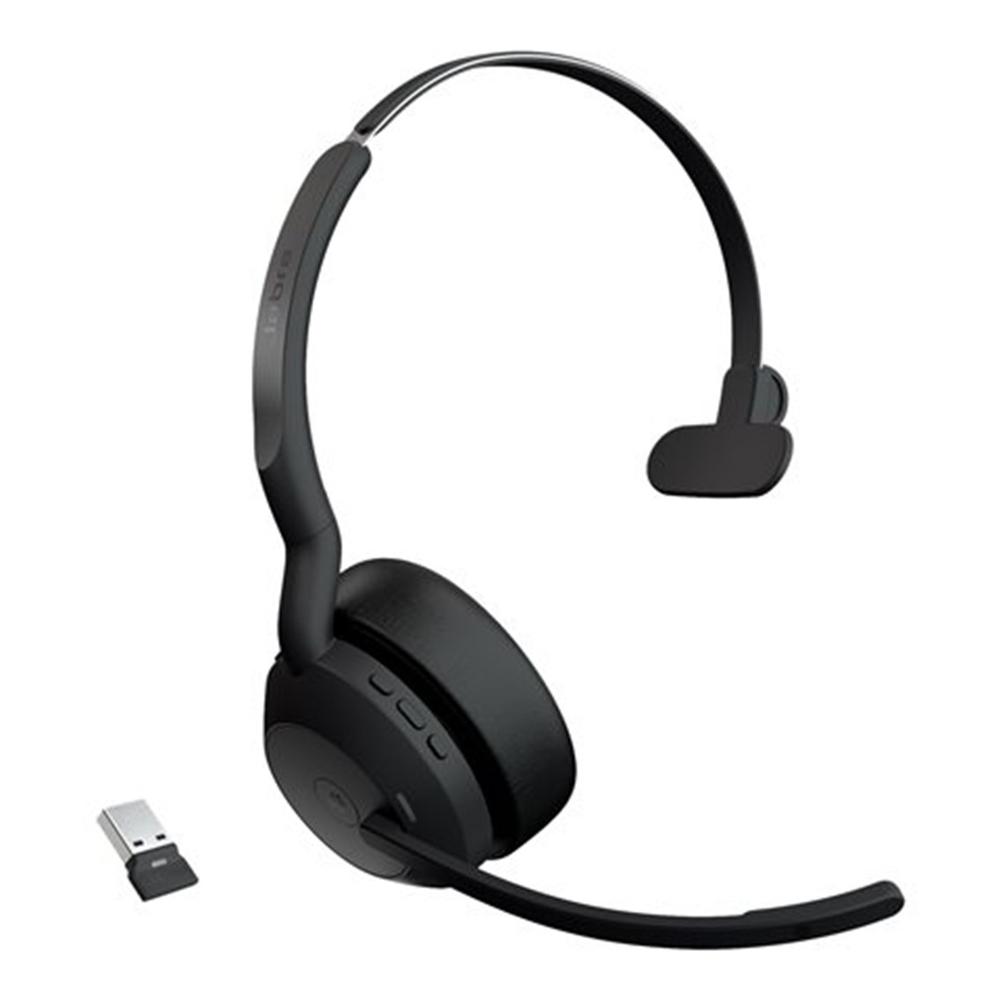 Jabra evolve2 55 ms mono inalambrico negro