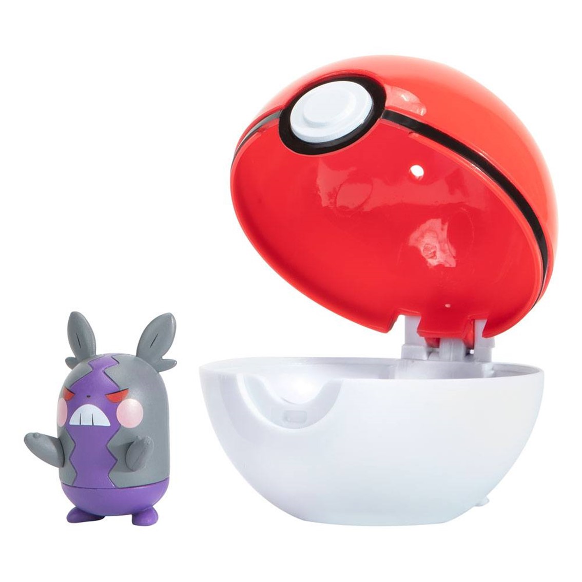 Jazwares pokemon clip n go morpeko + pokebola