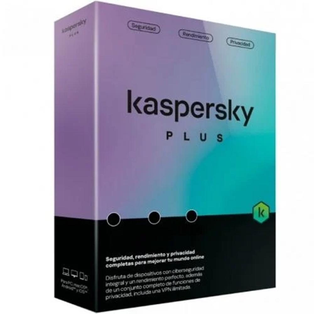 Kaspersky plus 1 dispositivo 1 año con cardholder en caja