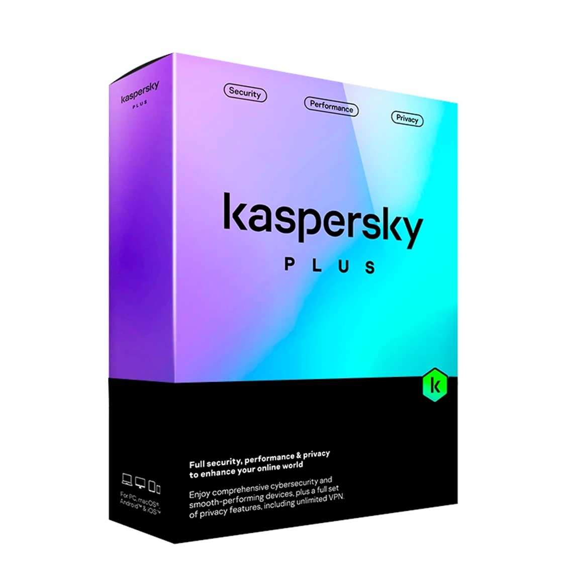 Kaspersky plus 5 dispositivos 1 año en caja