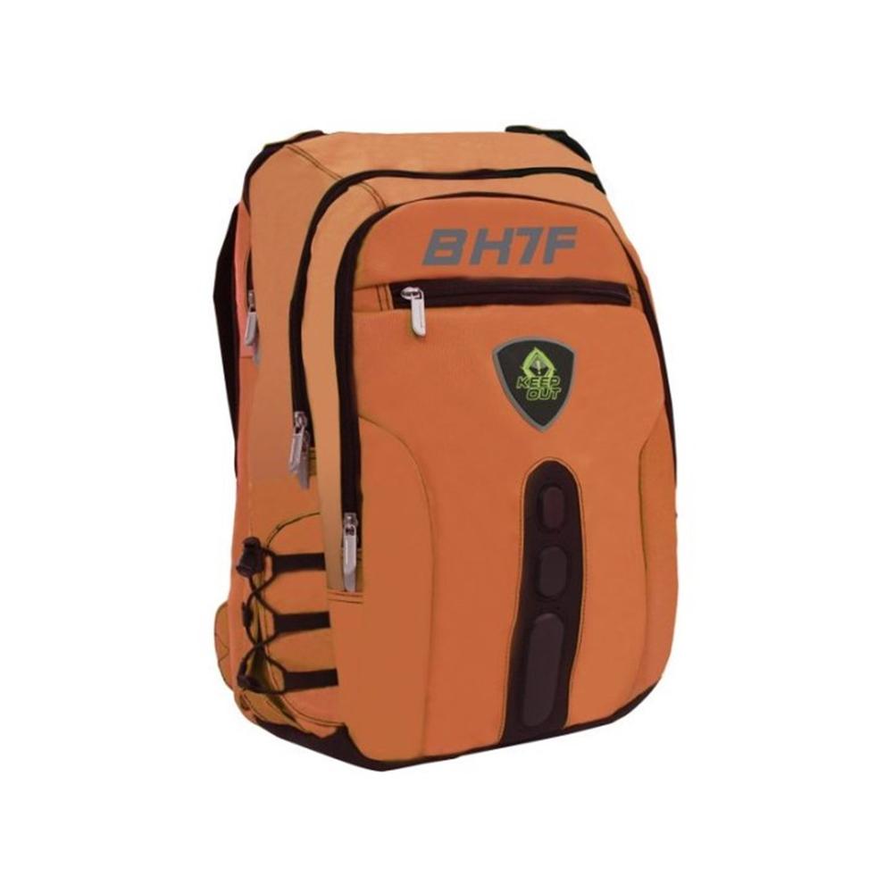 Keep out bk7 para portatil 15.6 pulgadas naranja