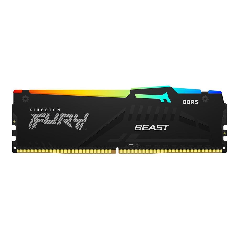 Kingston Technology FURY Beast 64GB 5600MT s DDR5 CL40 DIMM (Kits de 2) RGB