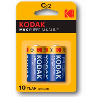 Kodak alcalina max c lr14 1.5v - blister 2 pilas