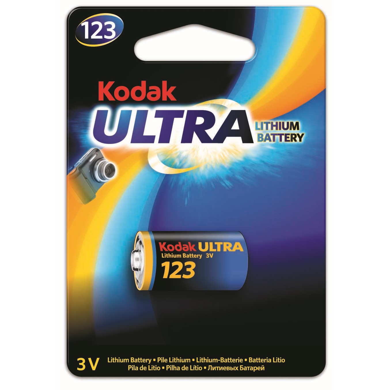 Kodak mando litio ultra 123
