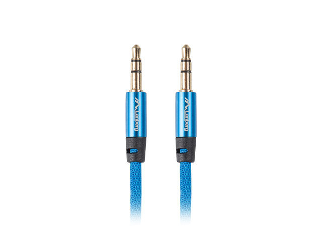Lanberg jack 3.5mm macho - jack 3.5mm macho 1m azul