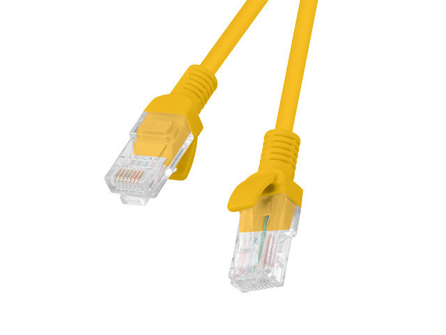 Lanberg latiguillo cat.6 utp cu 1.5m naranja fluke passed