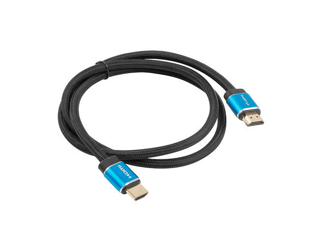 Lanberg m - m v2.0 premium certificate 1m negro
