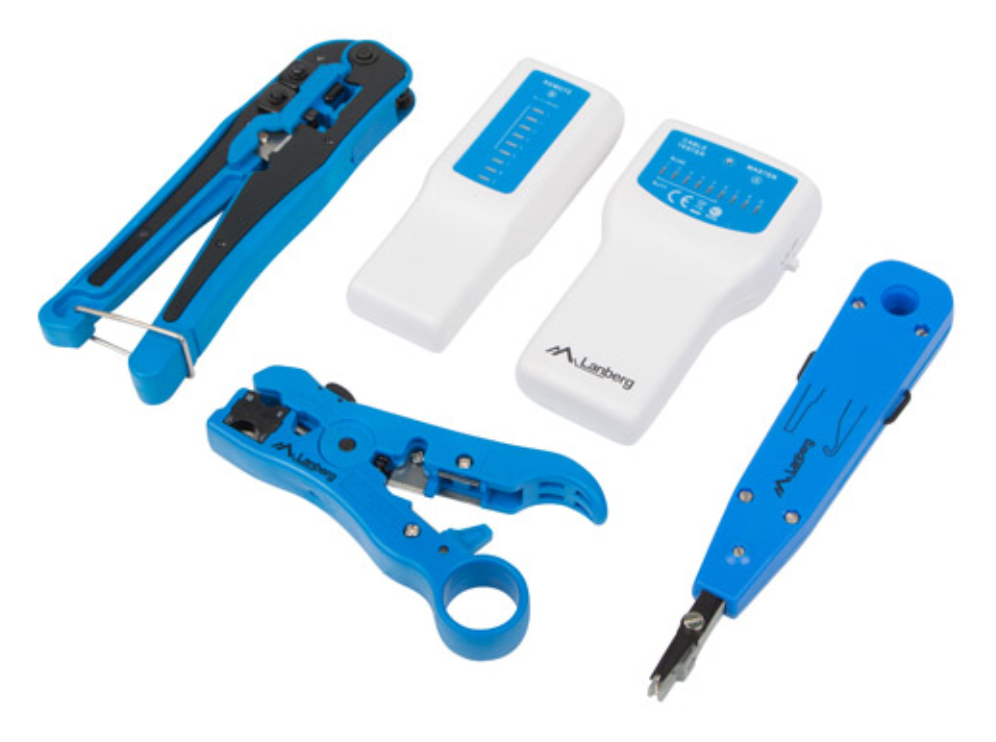 Lanberg pelacables - crimpadora - testador