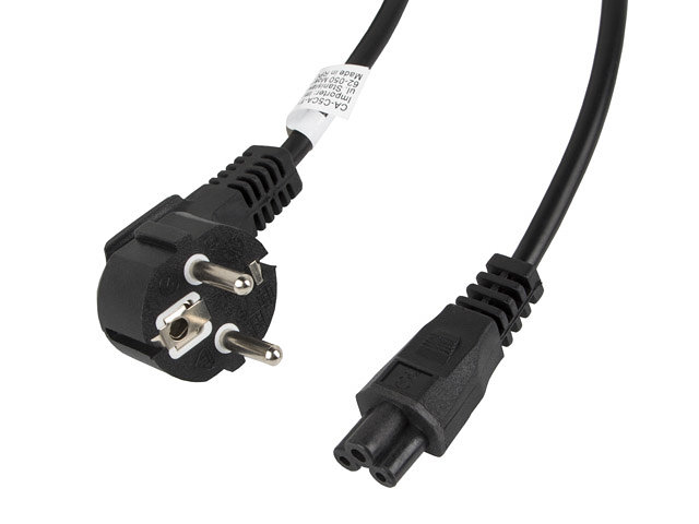 Lanberg vde cee 7 - 7 a iec 320 c5 3m