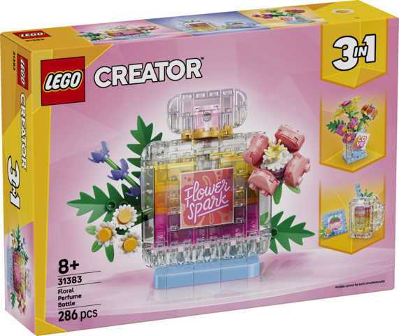 Lego frasco decorativo de perfume