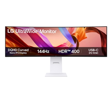 LG 49U950A-W Monitor 49 Dual QHD LED 144 Hz 5 ms