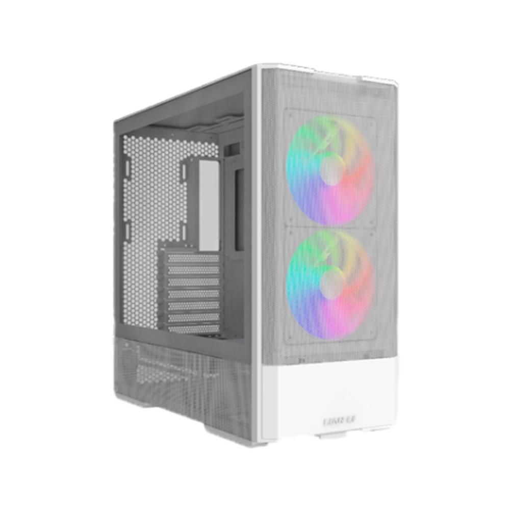 Lian li lancool 207 atx cristal templado blanco