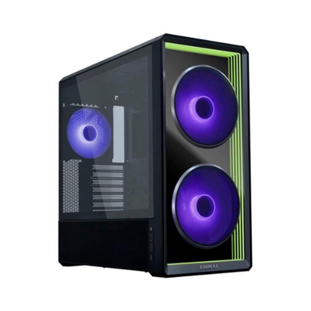 Lian li lancool 217 infinity atx argb cristal templado negro