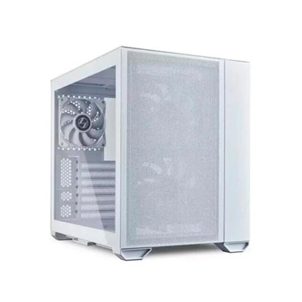 Lian li o11 air mini atx cristal templado blanco