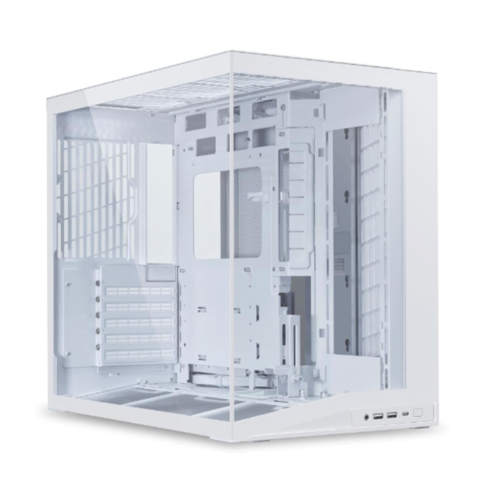 Lian li o11d mini v2 atx cristal templado blanca