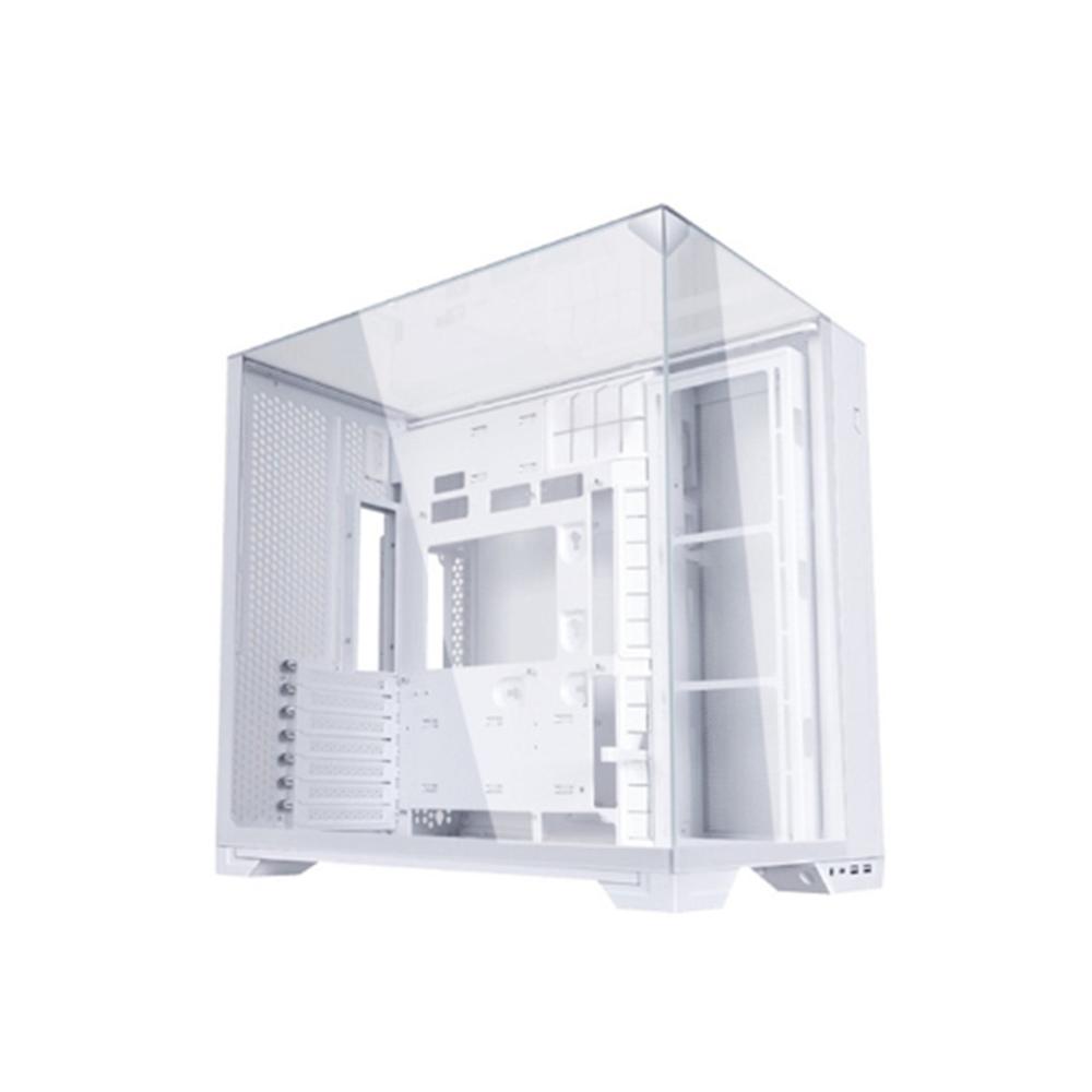 Lian li one vision m matx cristal templado blanca