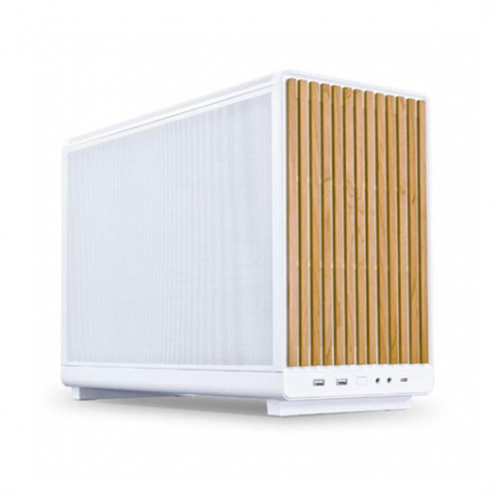Lian li x dan a3 mini atx madera blanca