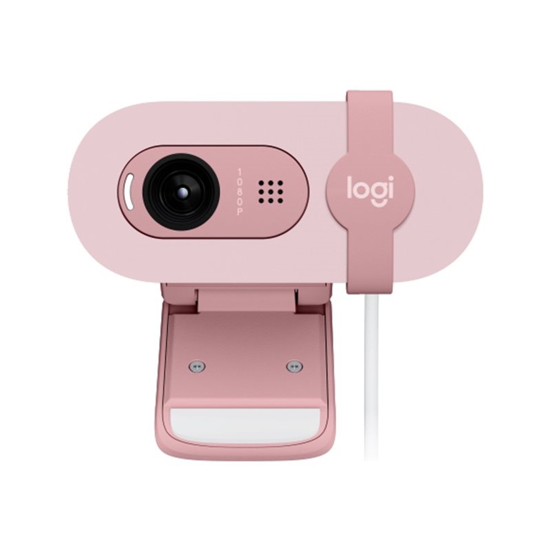 Logitech brio 100 rosado full hd - usb