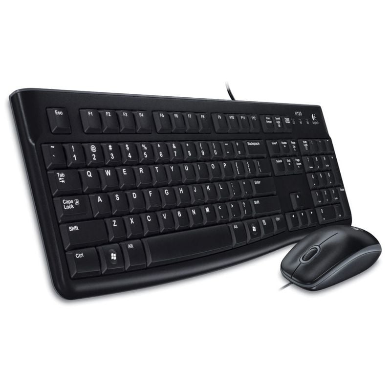 Logitech mk120 optico usb 2.0 negro