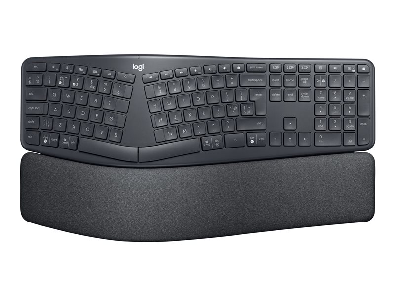 Logitech ergo k860 split for business con logi bolt bluetooth wireles inalambrico grafito