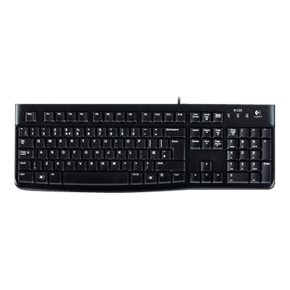 Logitech k120 usb negro en ingles (eeuu)