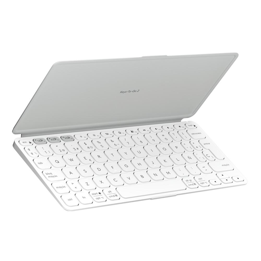 Logitech keys to go 2 inalambrico blanco