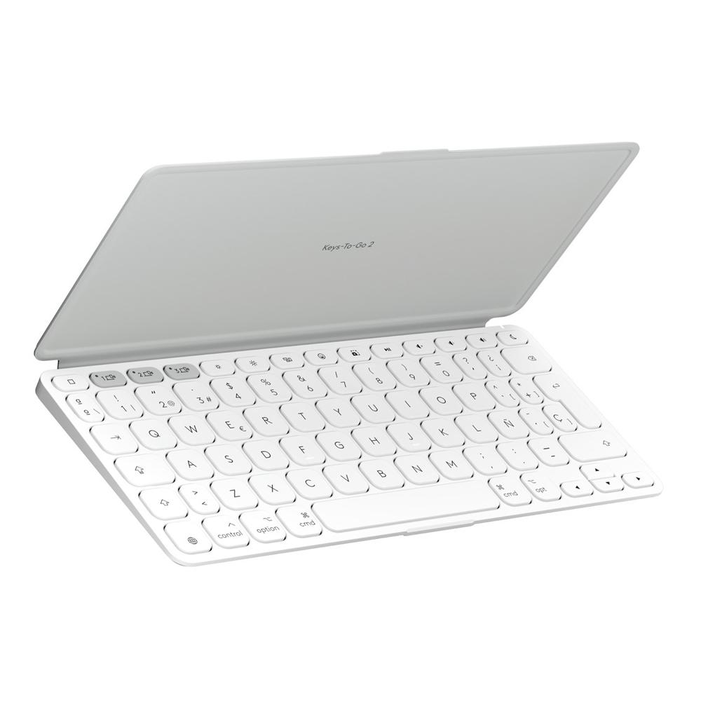 Logitech keys to go 2 for ipad inalambrico blanco