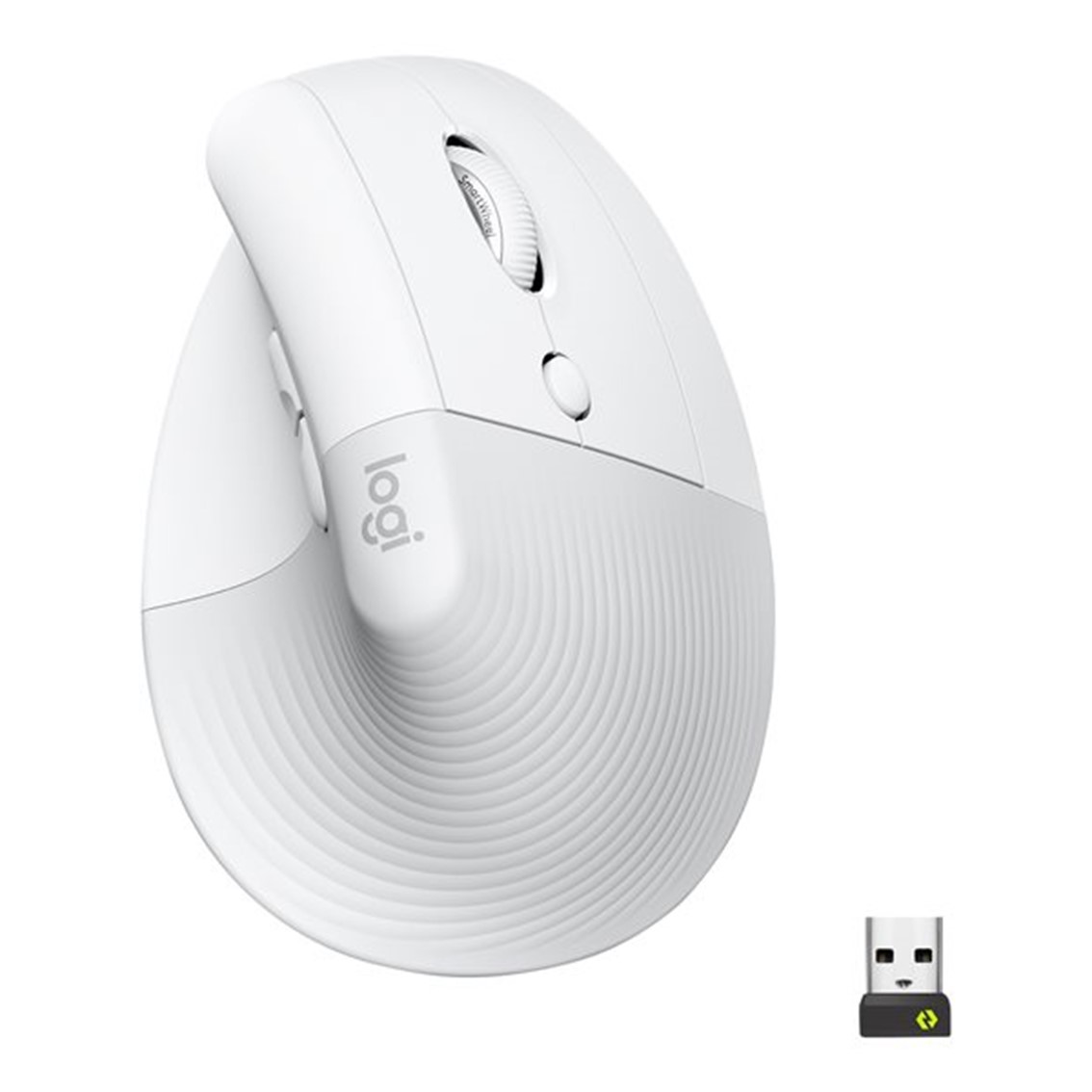 Logitech lift for business 6 botones 4000 dpi wireless inalambrico blanco hueso