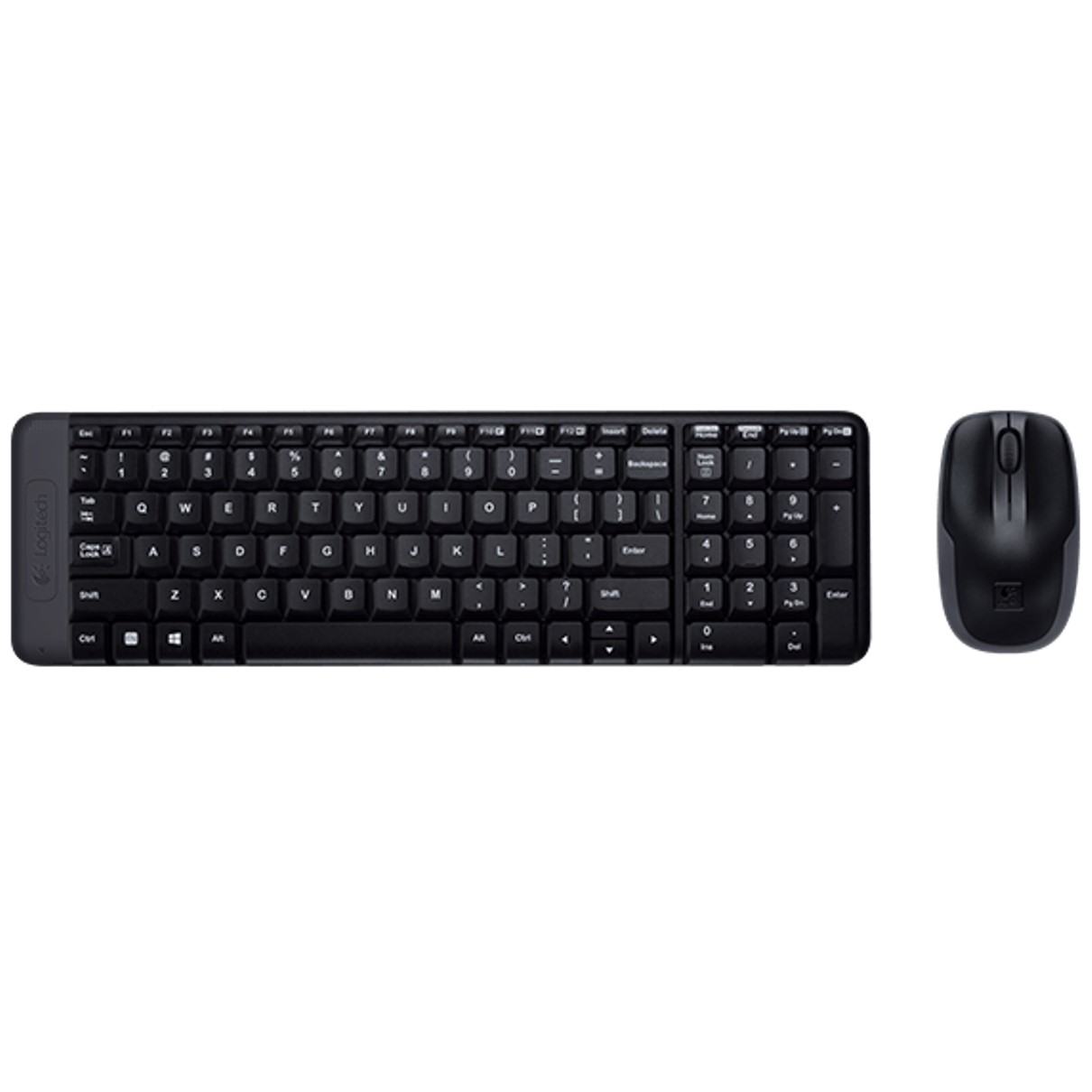 Logitech mk220 wireless inalambrico negro portugues