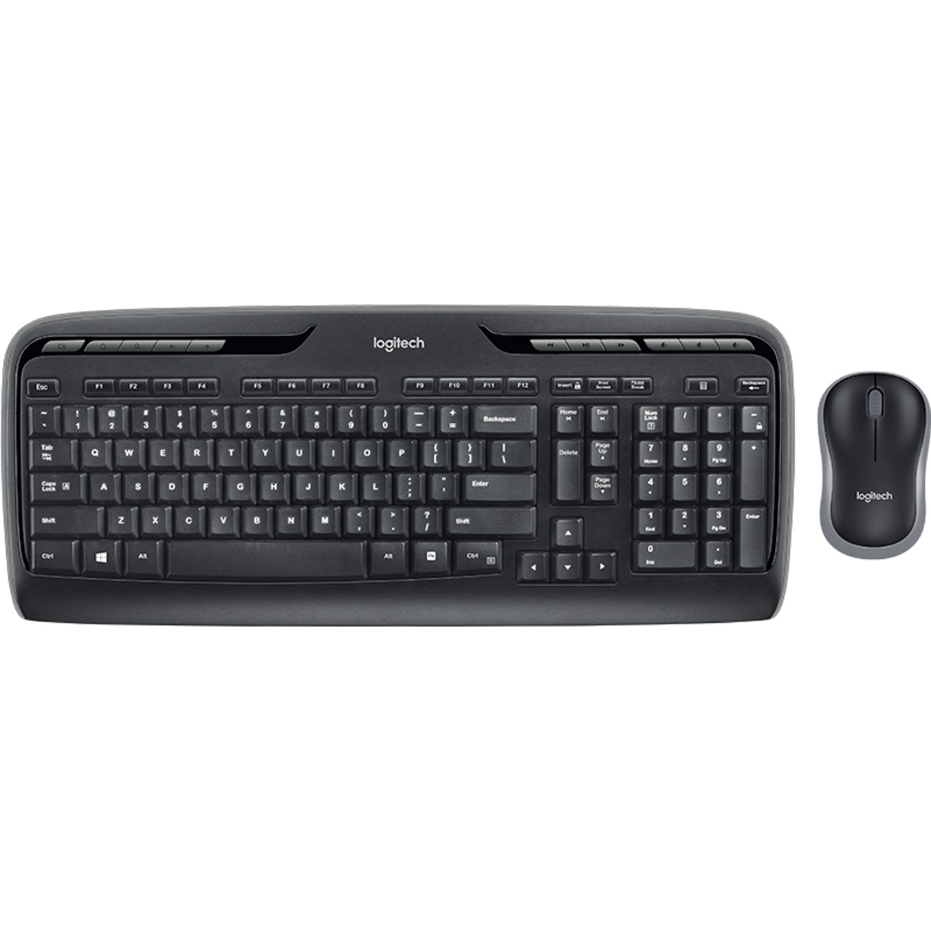 Logitech mk330 wireless inalambrico negro ingles internacional