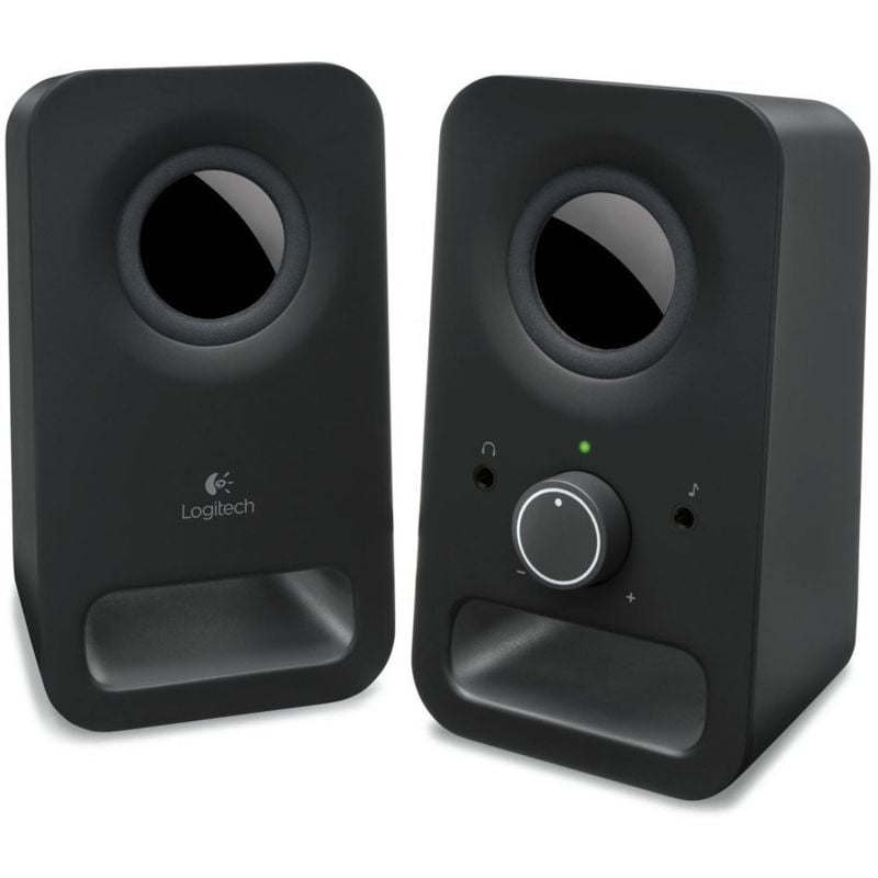 Logitech z150 2.0 - negros - 6w
