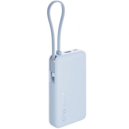 Powerbank 10000mAh Xiaomi 67W Power Bank Integrated Cable 67W Azul Incluye Cable USB Tipo-C